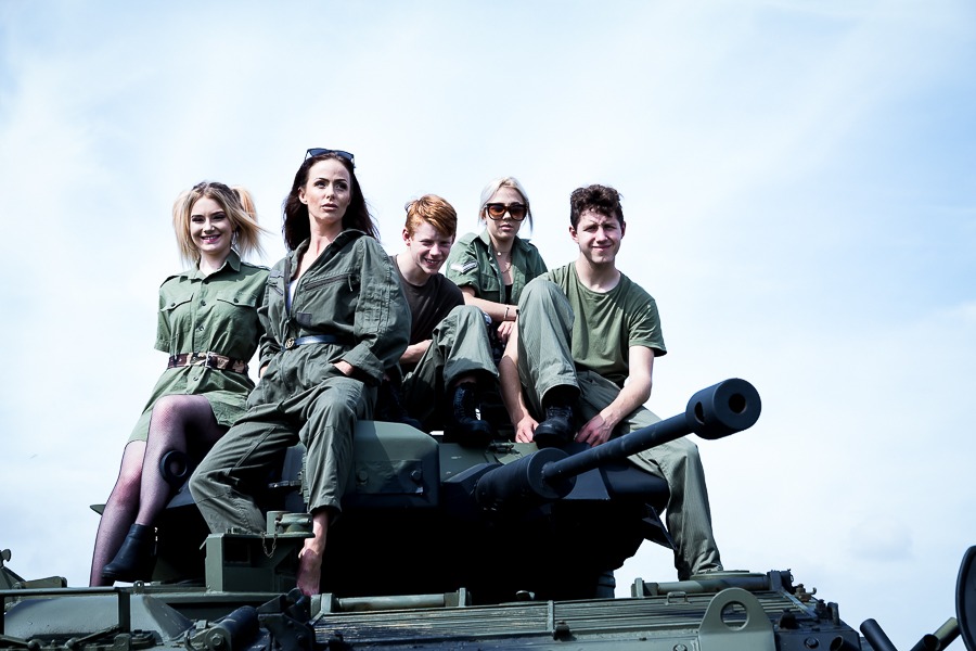 Tank Crew - Harborough at war 2019